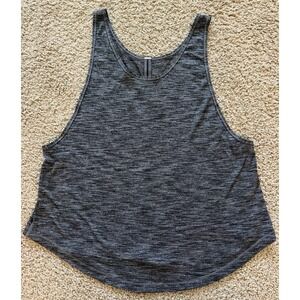 Lululemon Rush Hour Tank Heathered Black Approx Size 8 / Medium